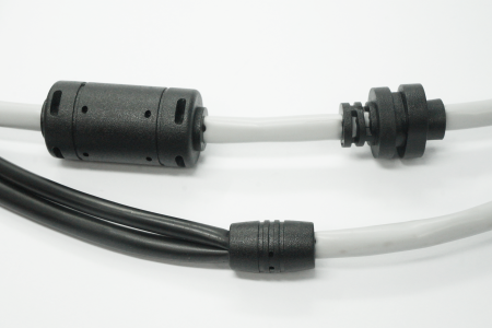 Strain Relief & Ferrite Bead Sleeve Molding